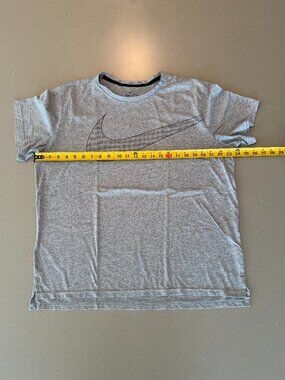 Mens Nike Dri Fit T-Shirt Grey Size XL